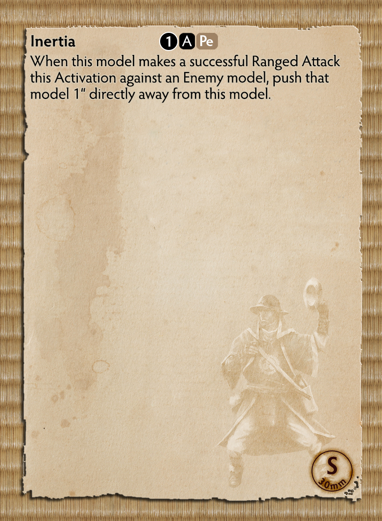 Enban'nage Ashigaru Back