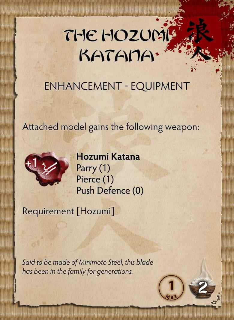 The Hozumi Katana