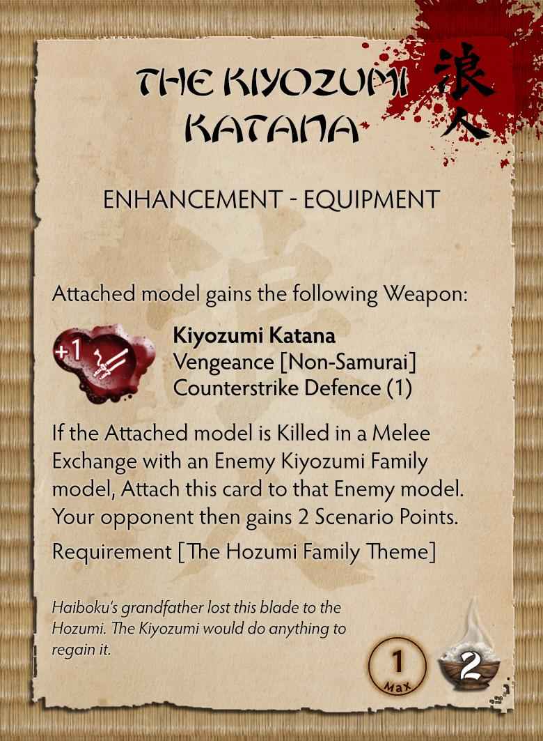 The Kiyozumi Katana