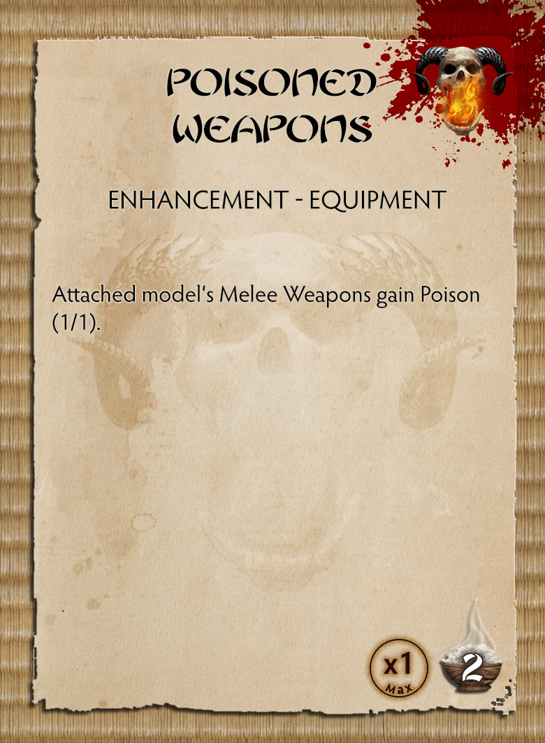 Poisoned Weapons